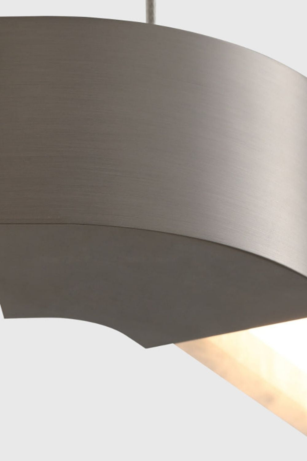 Ola Single Alabaster Ring Chandelier - view 11 | morylighting