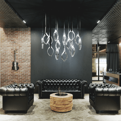 Origin Oasis Glass Chandelier