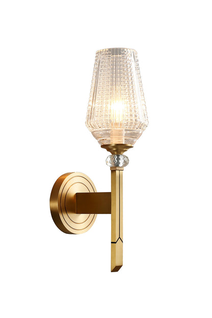Orrefors Brass Wall Lamp - morylighting