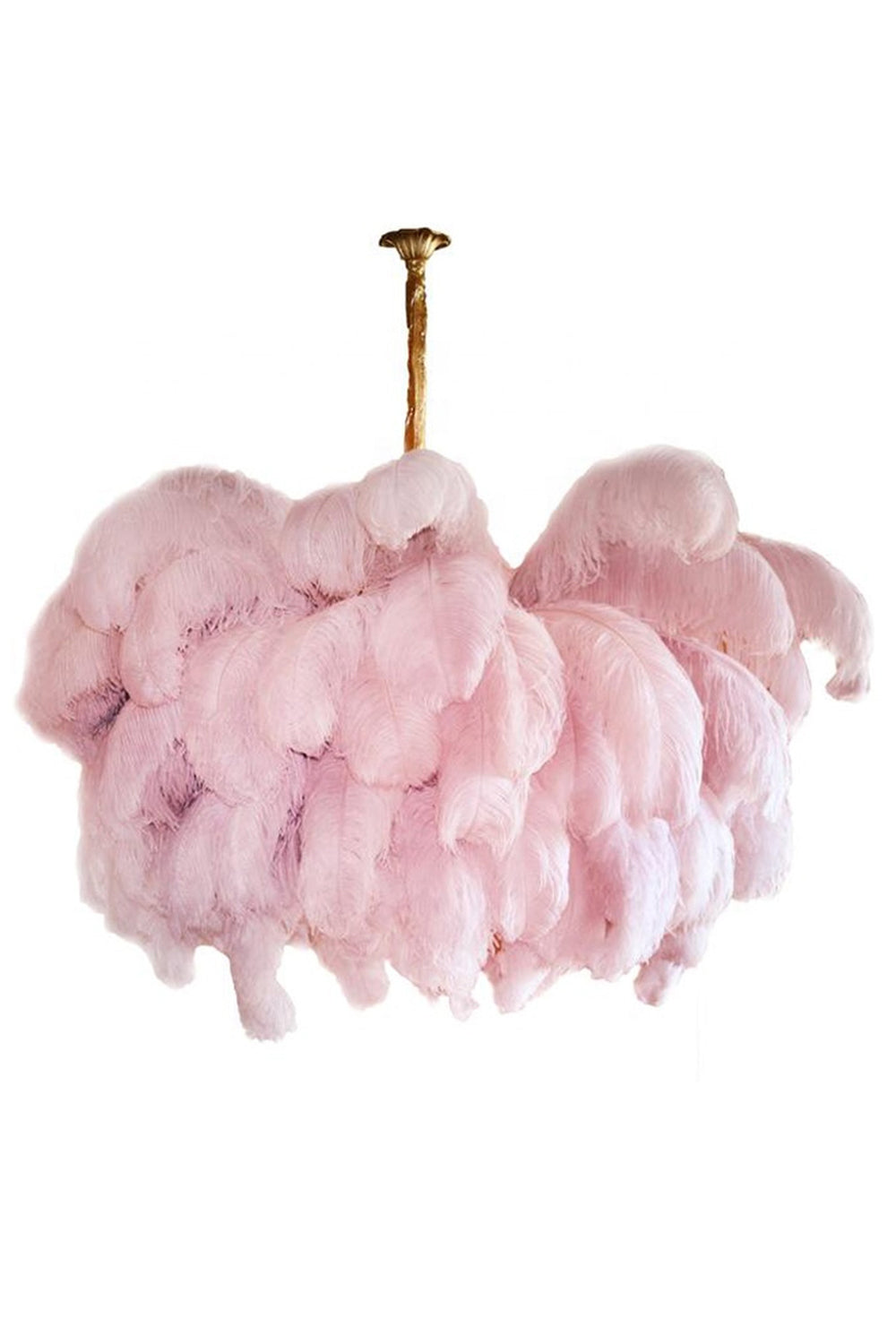 Ostrich Feather Chandeliers - morylighting