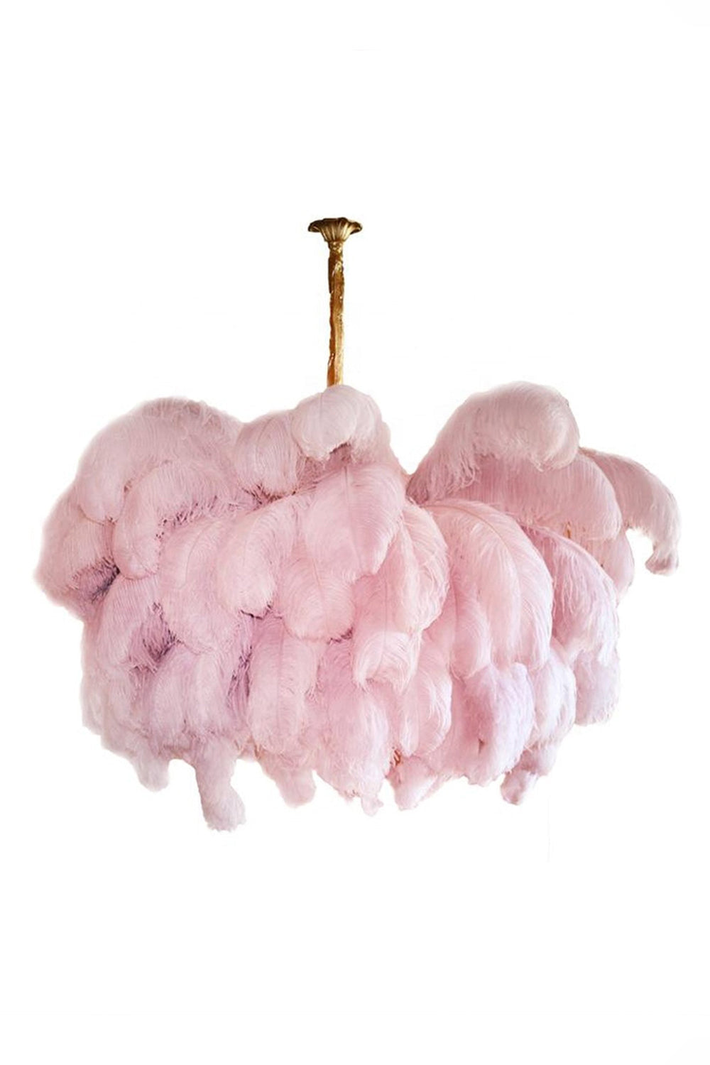 Ostrich Feather Chandeliers - morylighting