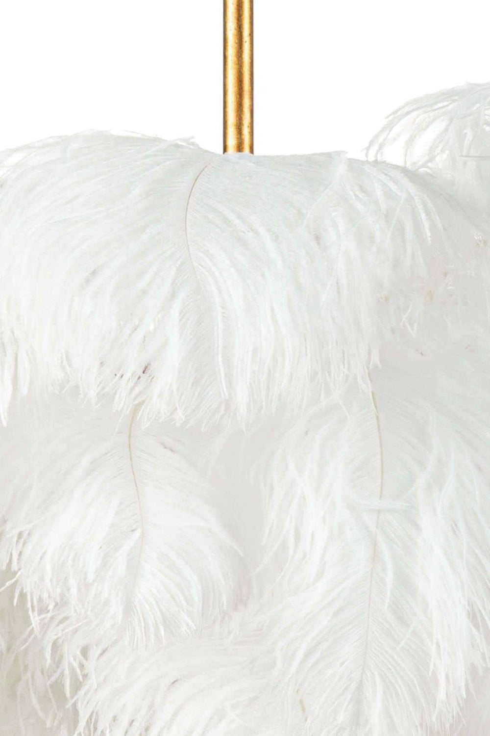 Ostrich Feather Chandeliers - morylighting