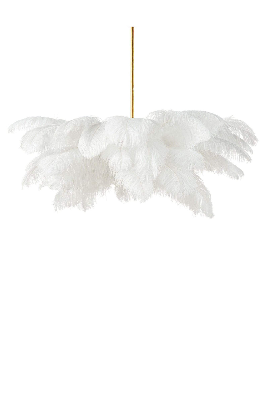 Ostrich Feather Chandeliers - morylighting