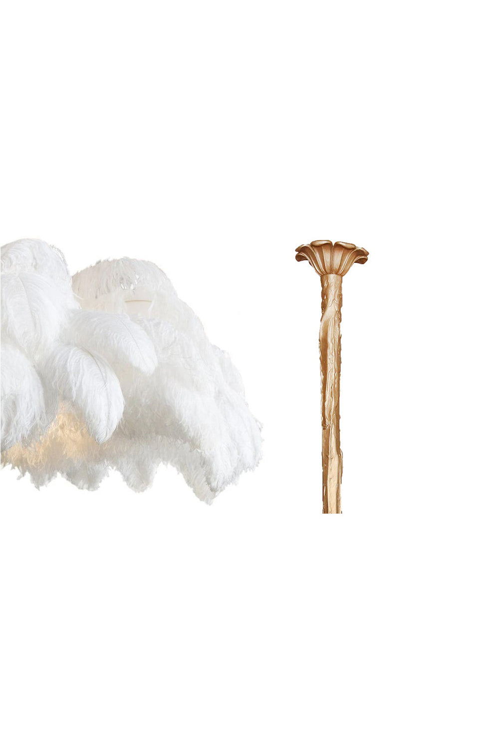 Ostrich Feather Chandeliers - morylighting