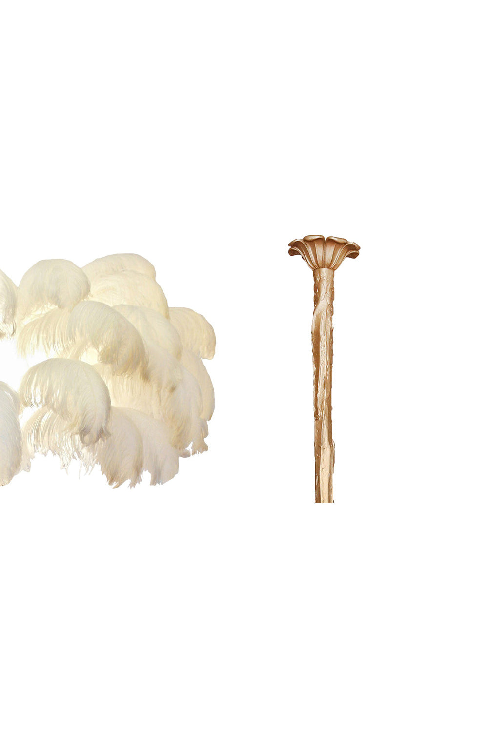 Ostrich Feather Chandeliers - morylighting