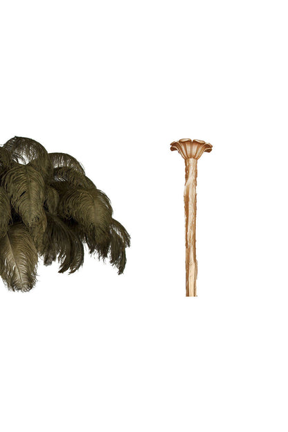 Ostrich Feather Chandeliers - morylighting