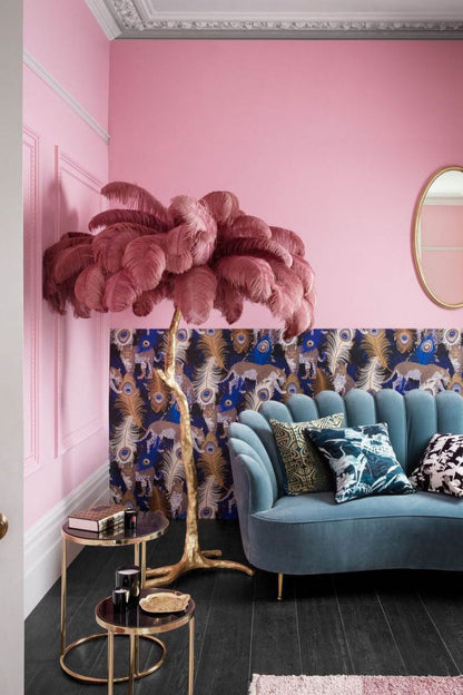 Ostrich Feather Floor Lamp - morylighting