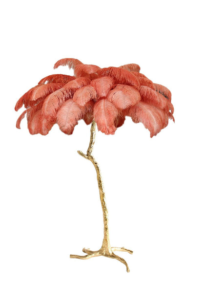 Ostrich Feather Floor Lamp - morylighting