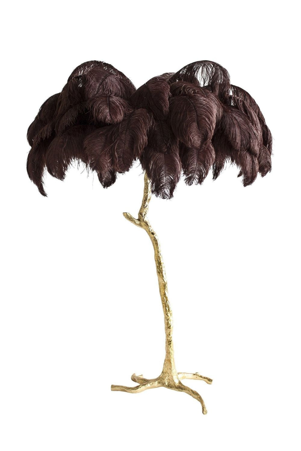 Ostrich Feather Floor Lamp - morylighting