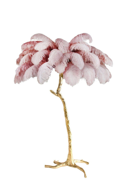 Ostrich Feather Floor Lamp - morylighting