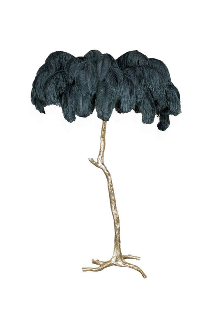 Ostrich Feather Floor Lamp - morylighting