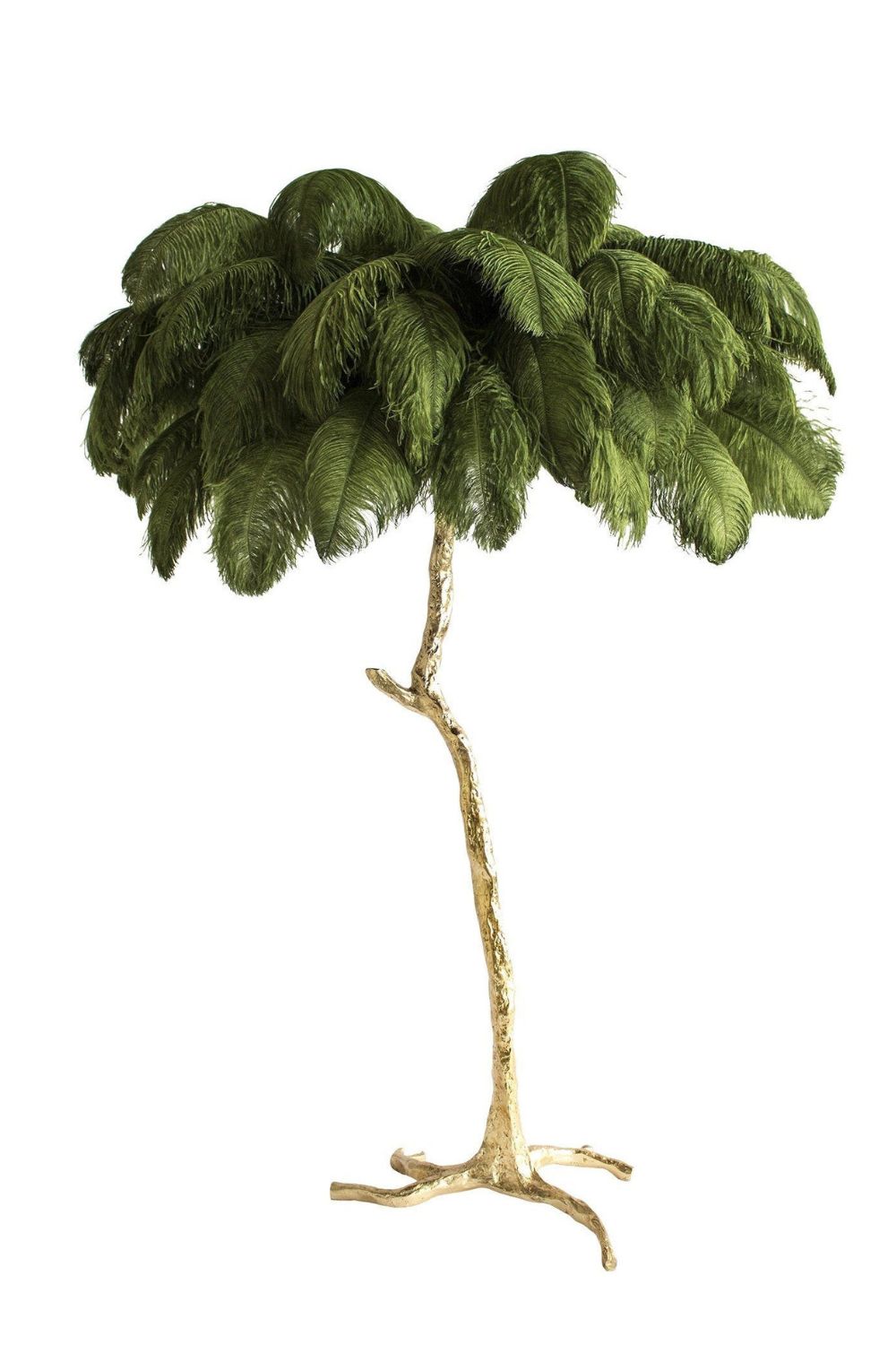 Ostrich Feather Floor Lamp - morylighting