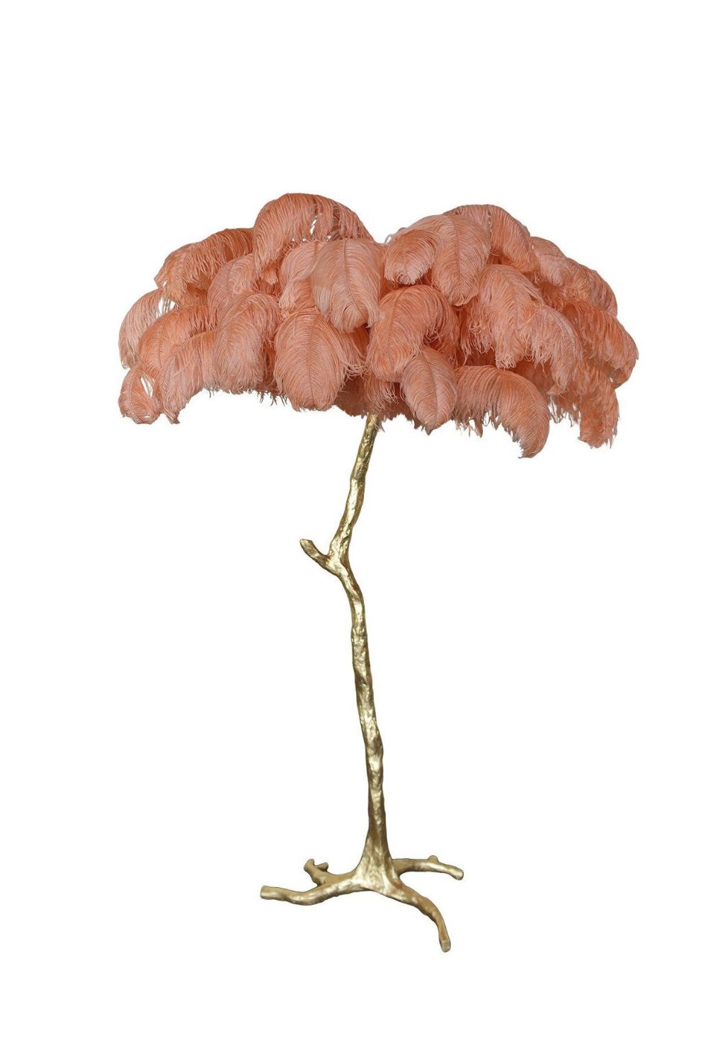 Ostrich Feather Floor Lamp - morylighting