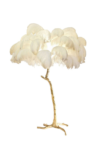 Ostrich Feather Floor Lamp - morylighting