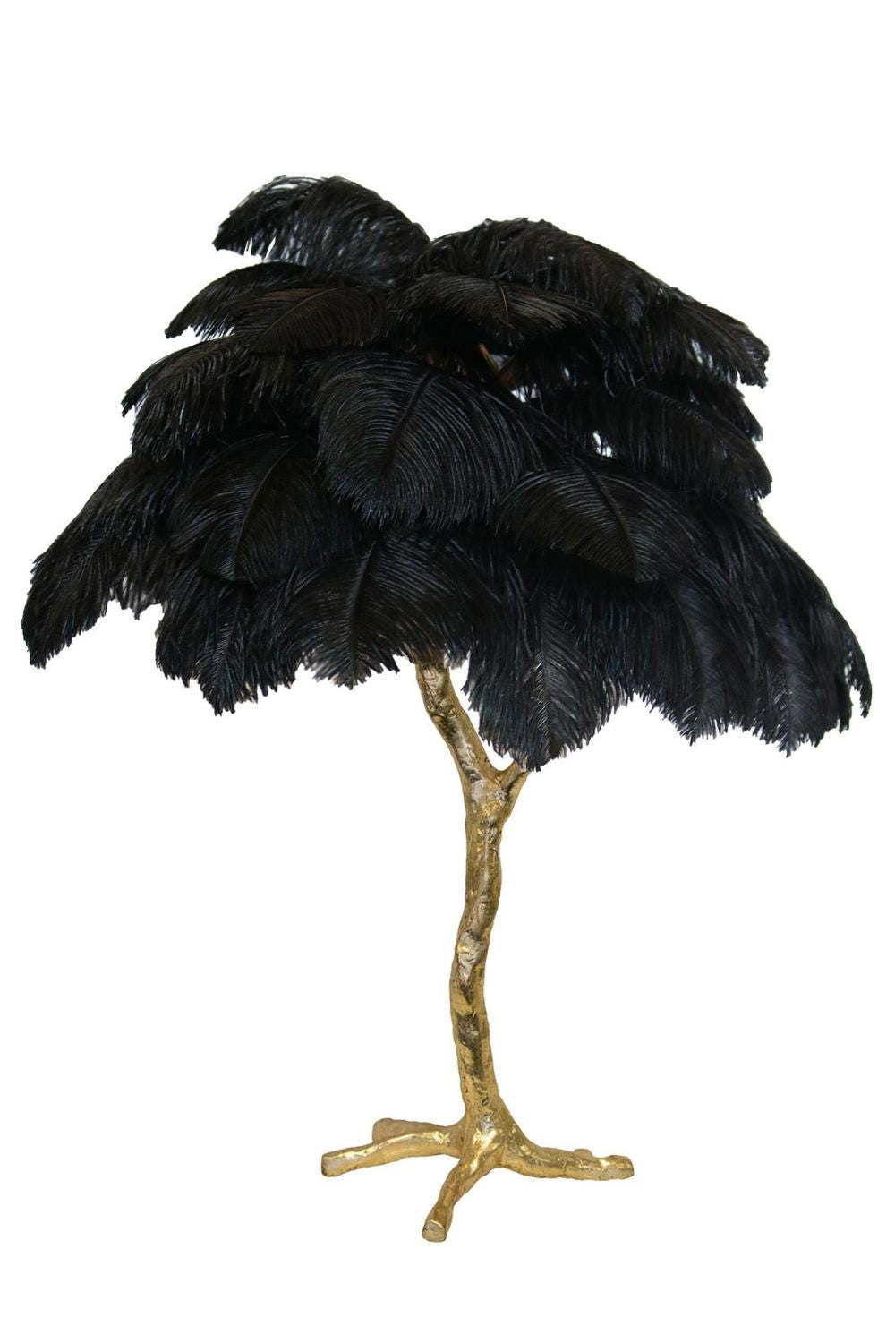 Ostrich Feather Table Lamp - morylighting