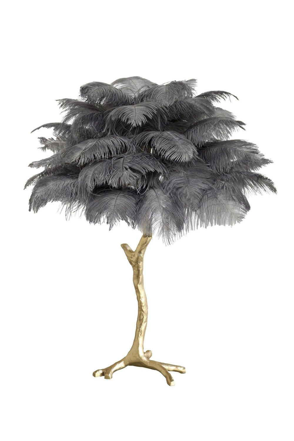 Ostrich Feather Table Lamp - morylighting