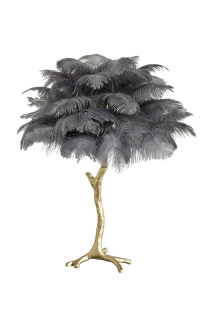 Ostrich Feather Table Lamp - morylighting
