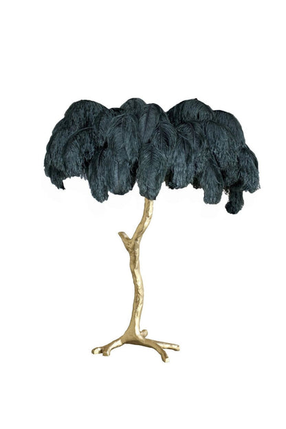 Ostrich Feather Table Lamp - morylighting