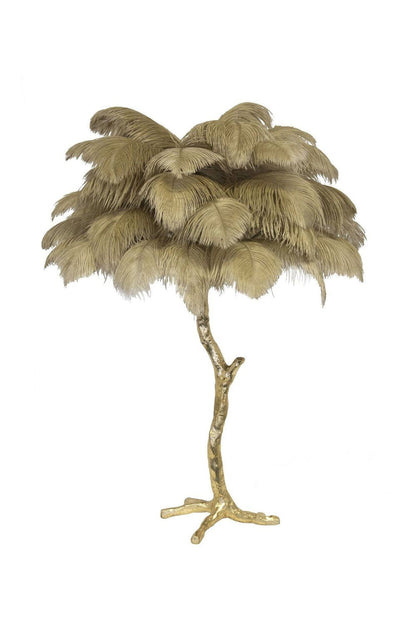 Ostrich Feather Table Lamp - morylighting
