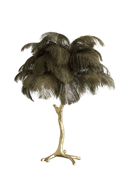 Ostrich Feather Table Lamp - morylighting