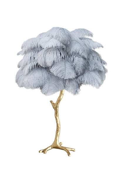 Ostrich Feather Table Lamp - morylighting