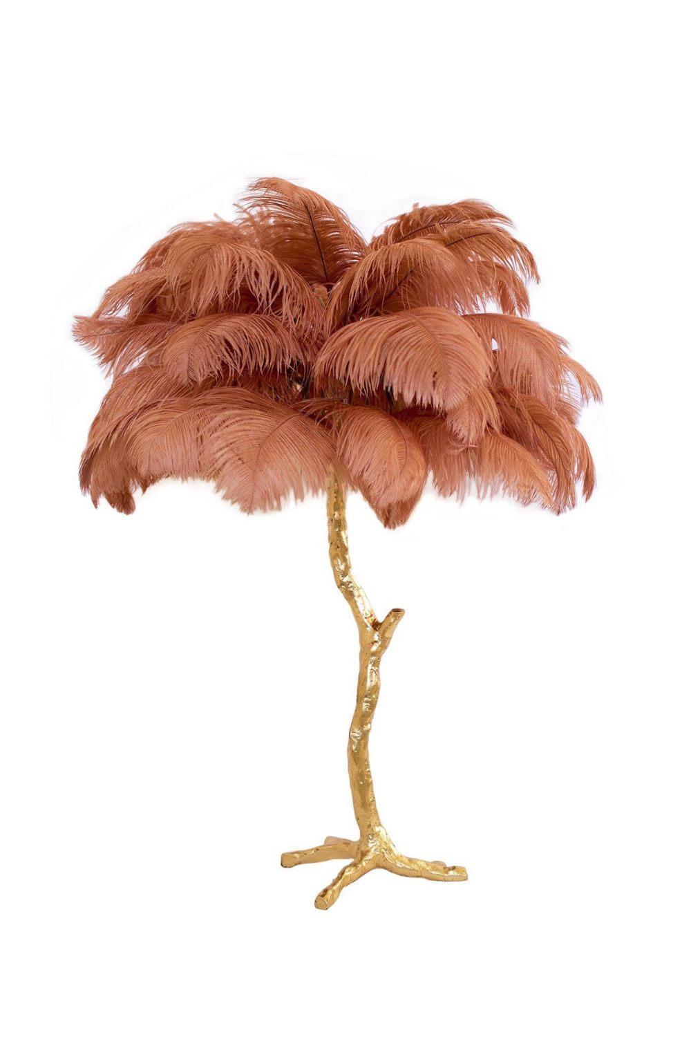 Ostrich Feather Table Lamp - morylighting