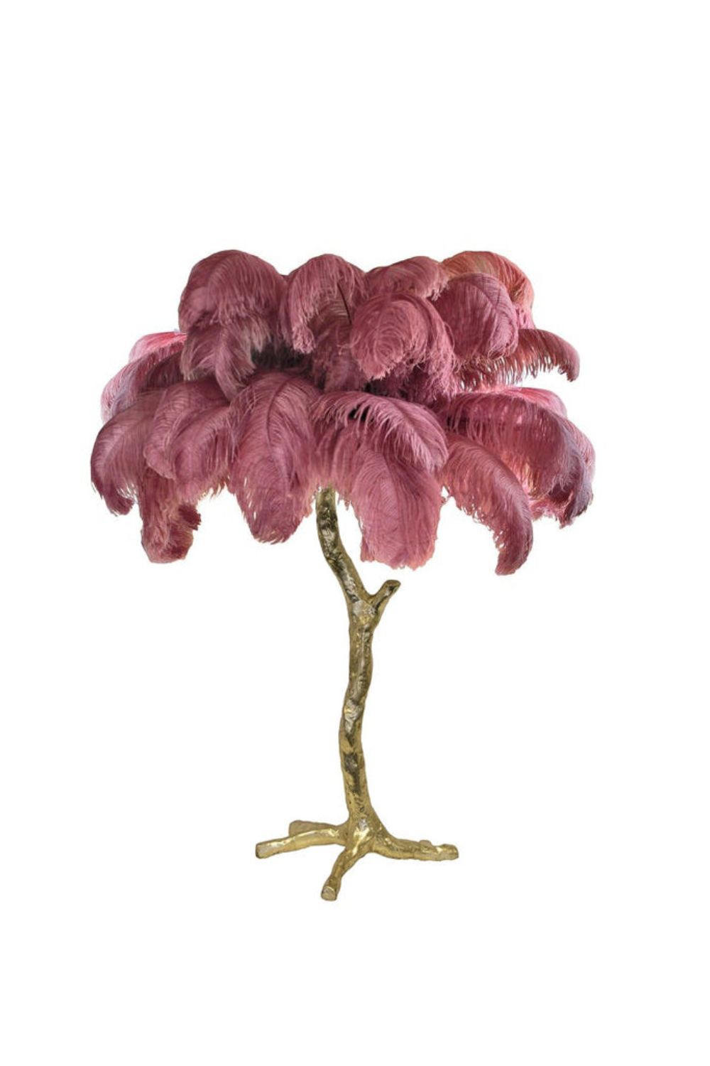 Ostrich Feather Table Lamp - morylighting