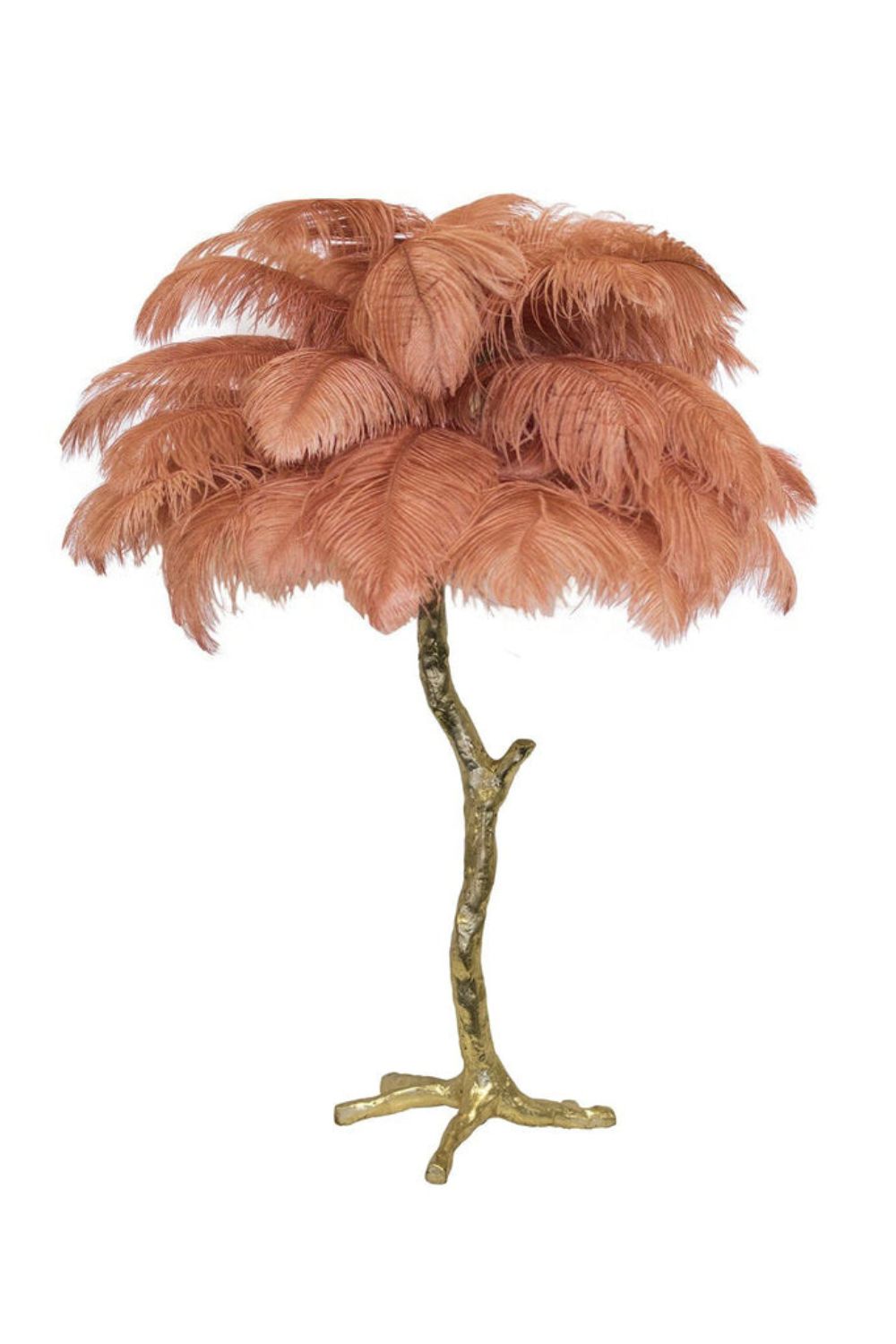Ostrich Feather Table Lamp - morylighting