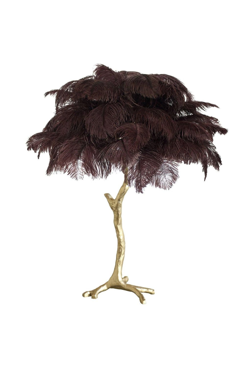 Ostrich Feather Table Lamp - morylighting