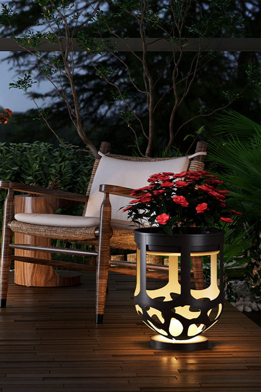 Outdoor Flower Stand Lamp - view 2 | morylighting