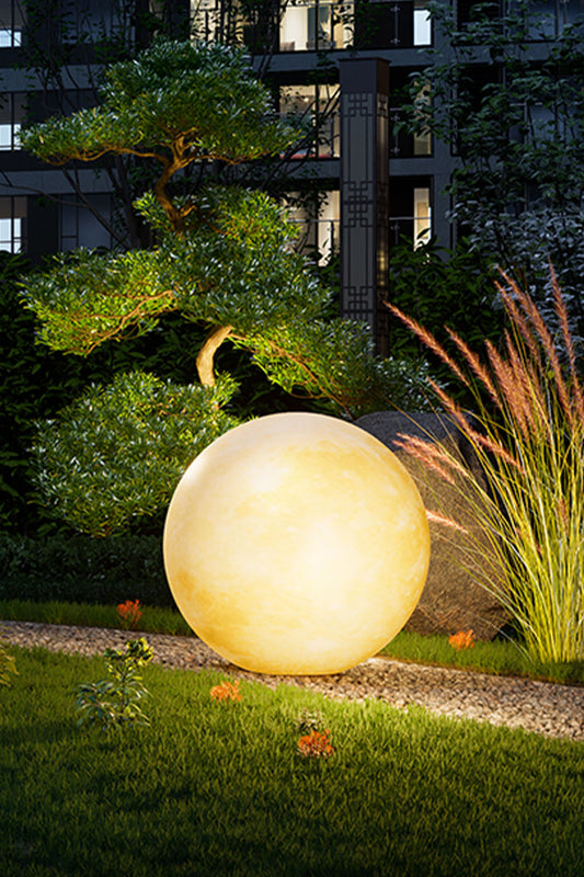 Outdoor Moon Floor Lamp - view 2 | morylighting