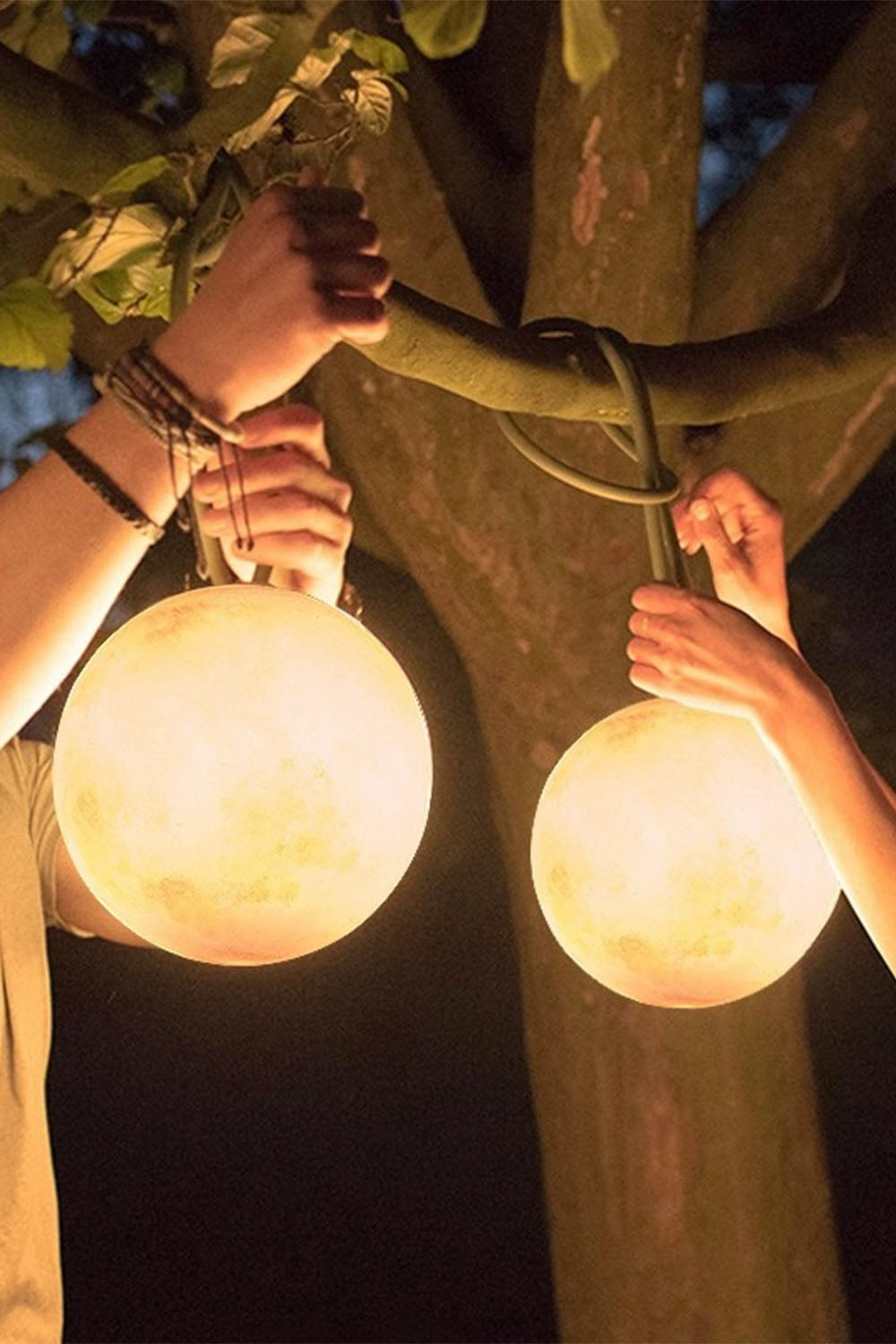 Outdoor Moon Pendant Lamp - view 5 | morylighting