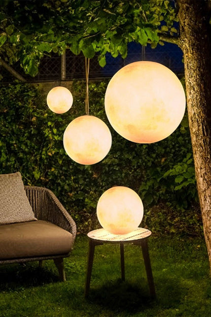 Outdoor Moon Pendant Lamp - view 3 | morylighting