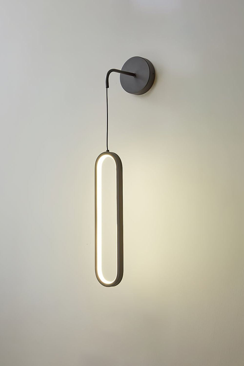 Oval LED Brass Wall Lamp - morylighting