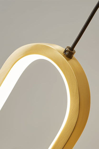 Oval LED Brass Wall Lamp - morylighting