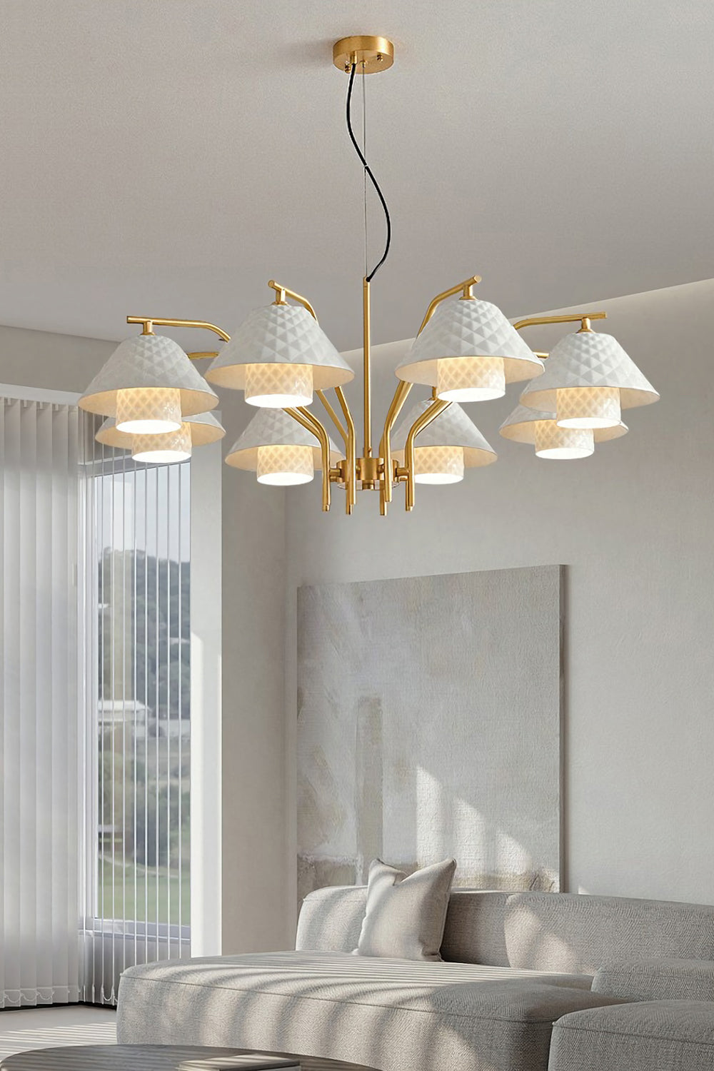 Oxford Double Chandelier - morylighting