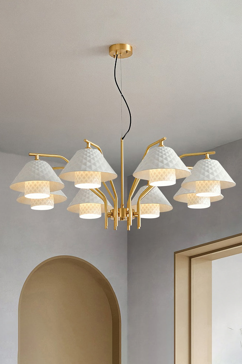 Oxford Double Chandelier - morylighting