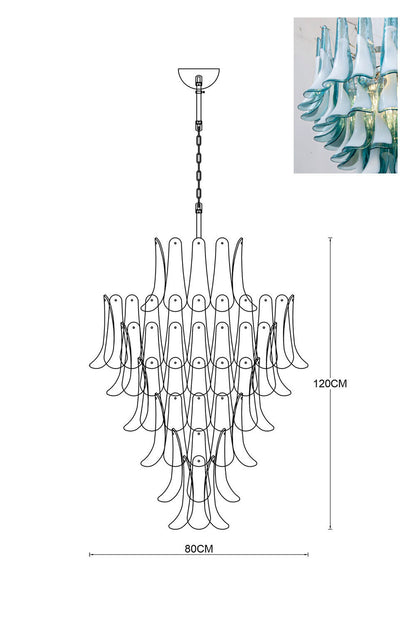Art Petals Chandelier
