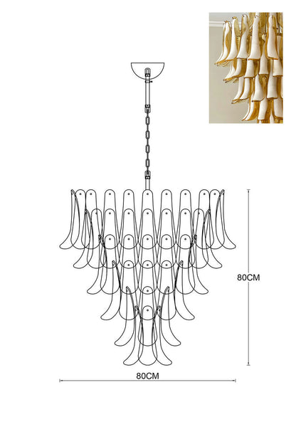 Art Petals Chandelier