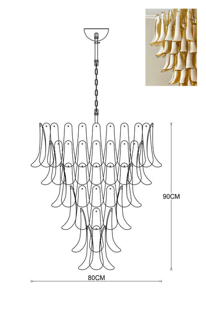Art Petals Chandelier