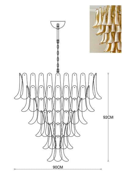 Art Petals Chandelier