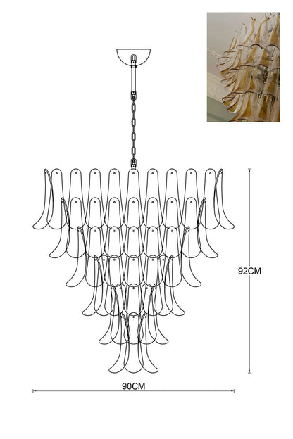 Art Petals Chandelier