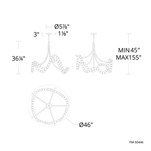 Grid Master Chandelier
