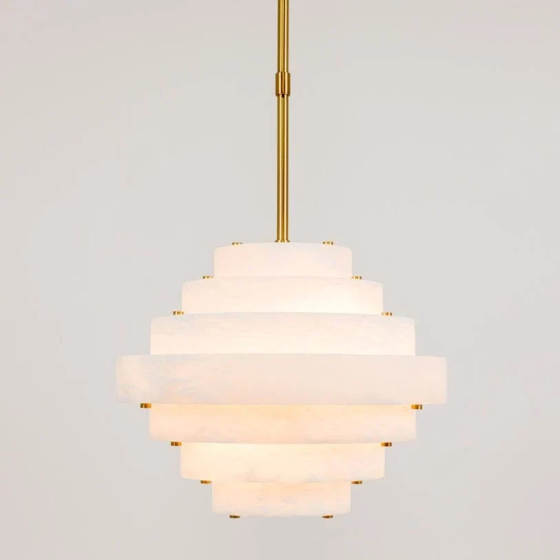 Neptune Alabaster Chandelier
