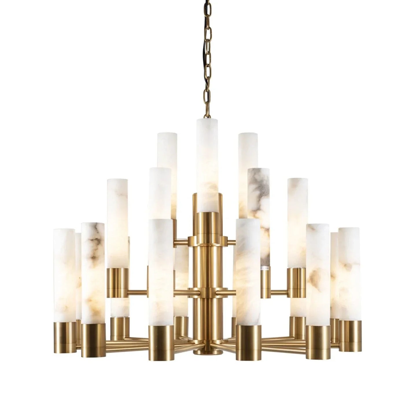 Orion Tiered Sputnik Alabaster Chandelier
