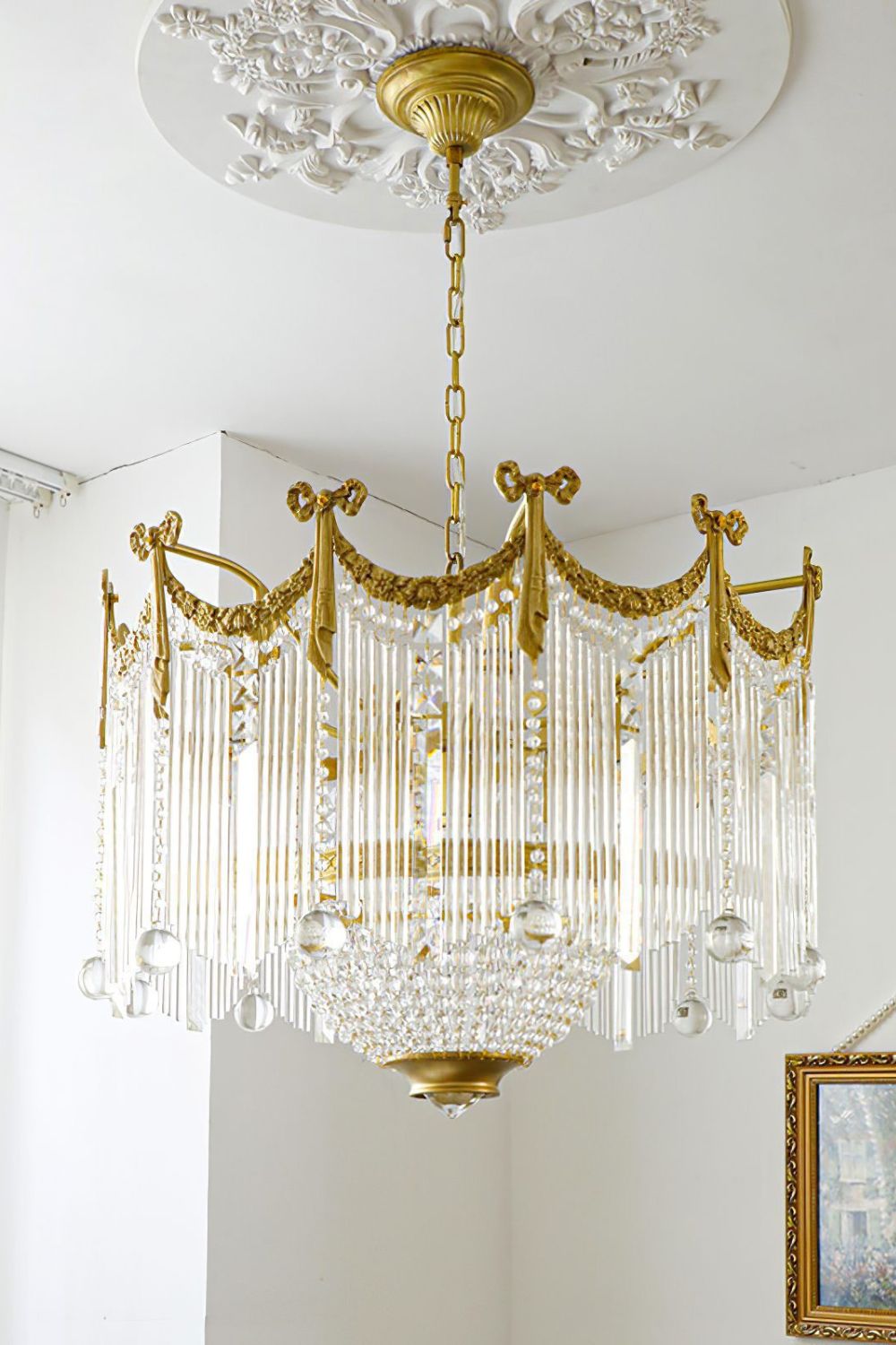 Palace Water Drop Chandelier - morylighting
