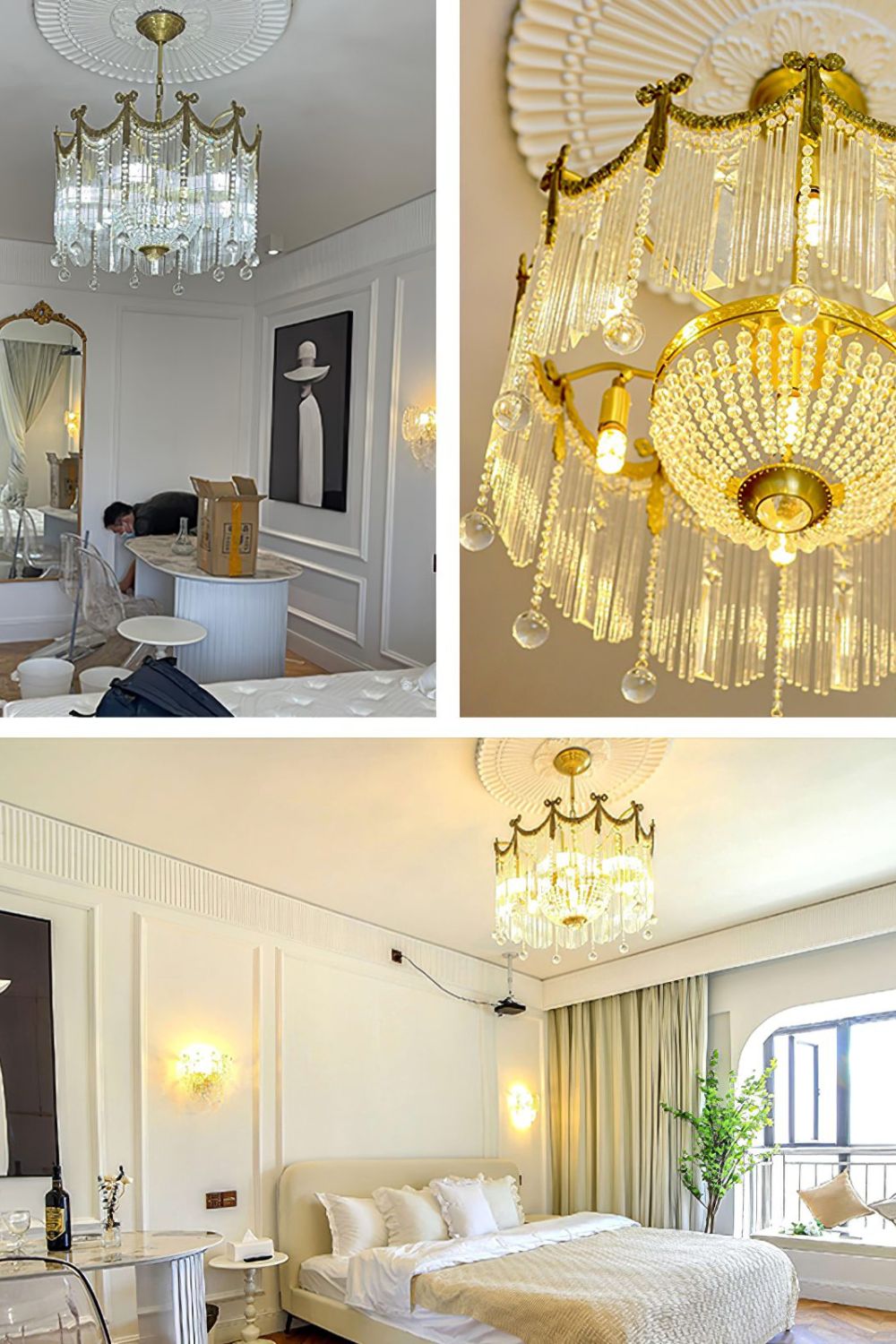 Palace Water Drop Chandelier - morylighting