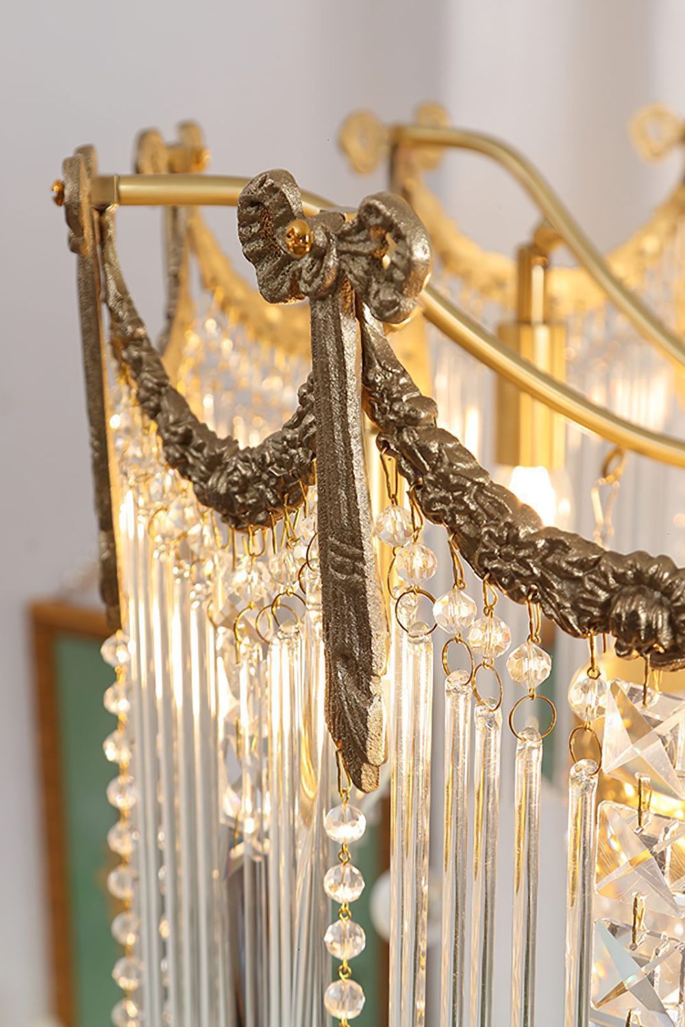 Palace Water Drop Chandelier - morylighting