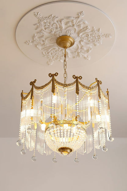 Palace Water Drop Chandelier - morylighting