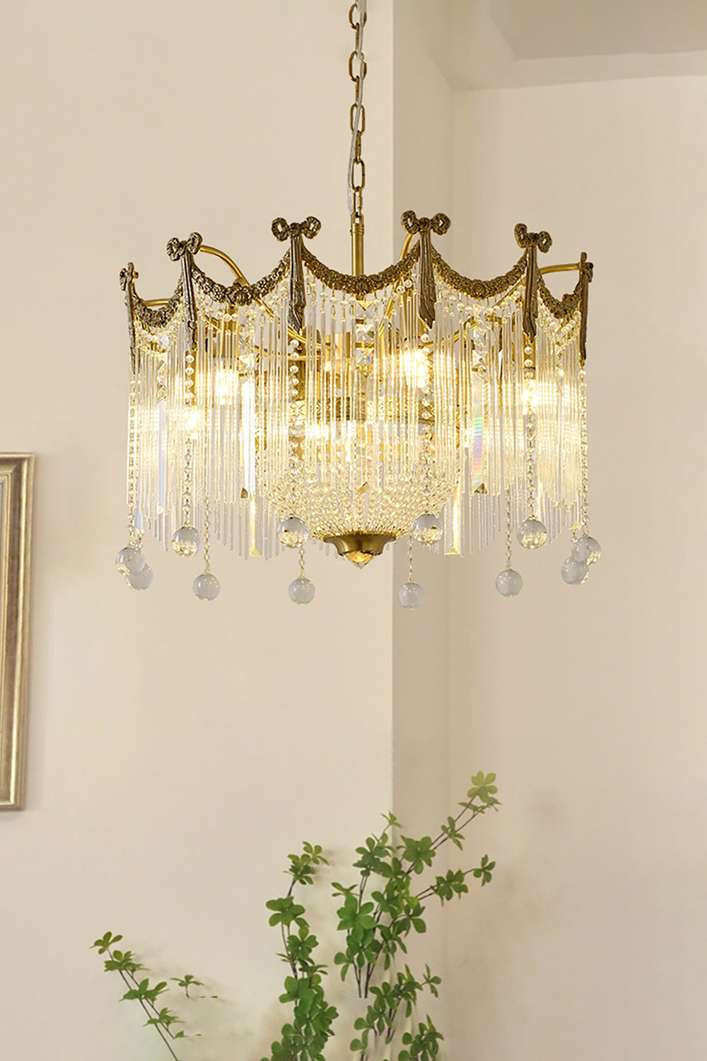 Palace Water Drop Chandelier - morylighting